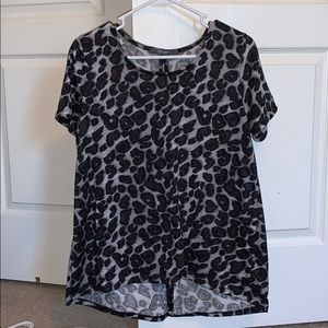 Women’s Cheetah Print Shirt